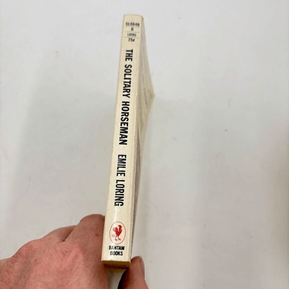 The Solitary Horseman Emilie Loring Bantam Romance Paperback Vintage - Picture 2 of 6